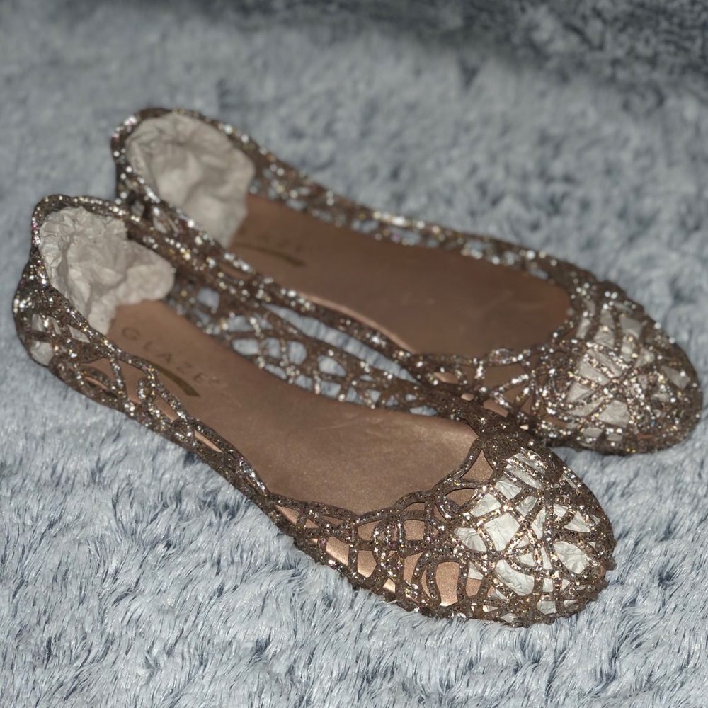 Akira Glitter Jelly sandals - Picture 4 of 5